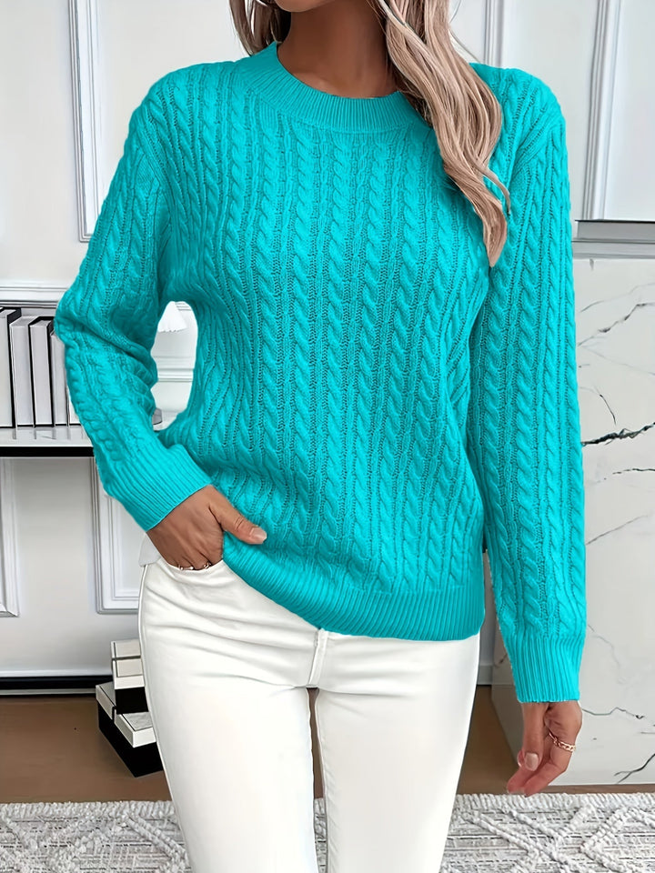 Bella | Ladies' Cable Knit Jumper