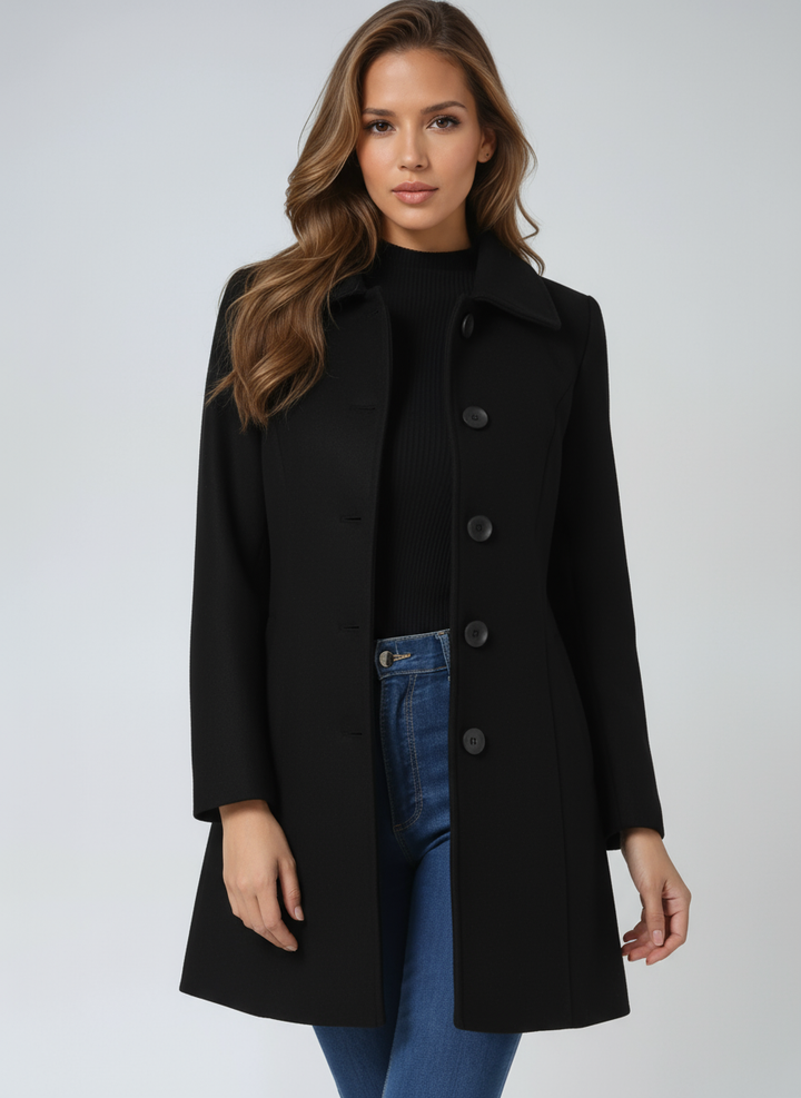 Alicia | Women's Single Breasted Winter Trench Coat